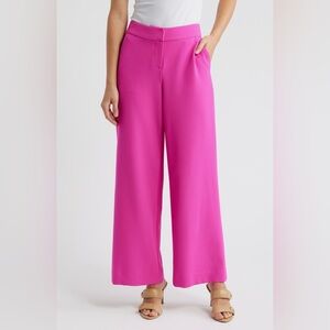 Tahari ASL wide leg pink dress pants *2 sizes available*